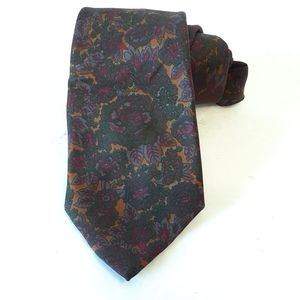 The Tie Table Abstract Paisley Floral Necktie